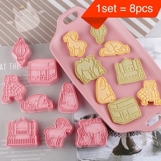 

Cce8 Cookie Cutter Eid Mubarak/ Lebaran/ Idul Fitri/ Ramadhan Kareem