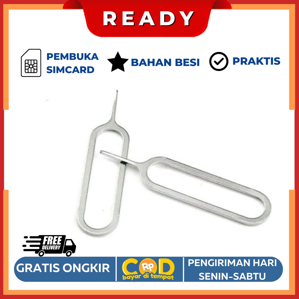 1 Biji Tusukan Sim GROSIR Tusukan Sim Card Sim Injector Handphone MURAH 1 pcs