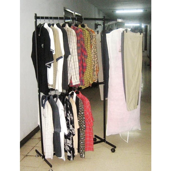 Rak Gantungan Baju Besi Gawang Kapstok