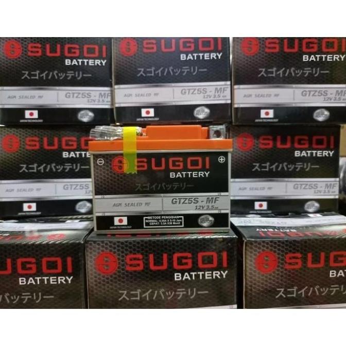 Aki Kering Gtz5S Sugoi. Aki Honda Beat,Aki Vario 110,Aki Mio J ,Aki Debezzz