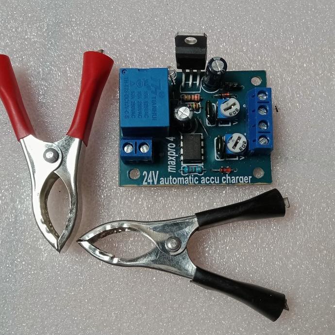 Kit Aki Charger 24V Maxpro 4 Dan Japit Aki Debezzz