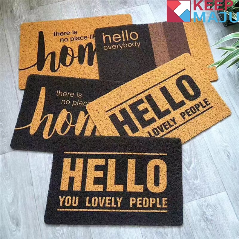 Keset / Keset Outdoor / Keset Kaki Bihun / Keset Teras / Keset Teras Rumah Depan / 40X60 Cm Keset
