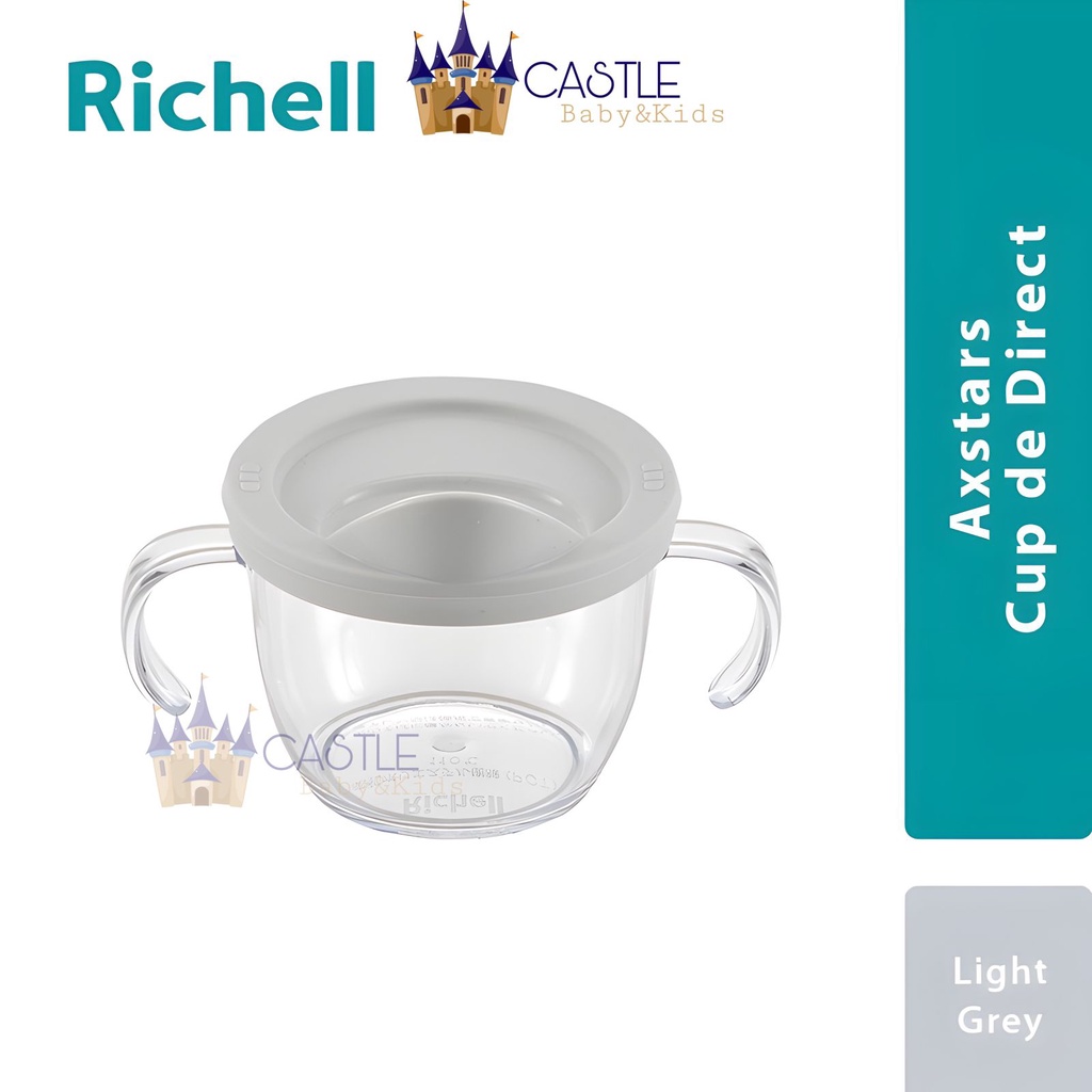 Richell Axstars Cup de Direct Drink - Gelas Minum Bayi Direct