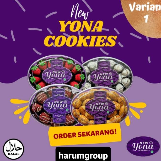 

Kue Lebaran New Yona Cookies, Kue Kering Link Varian 1 (Ada 3 Link)