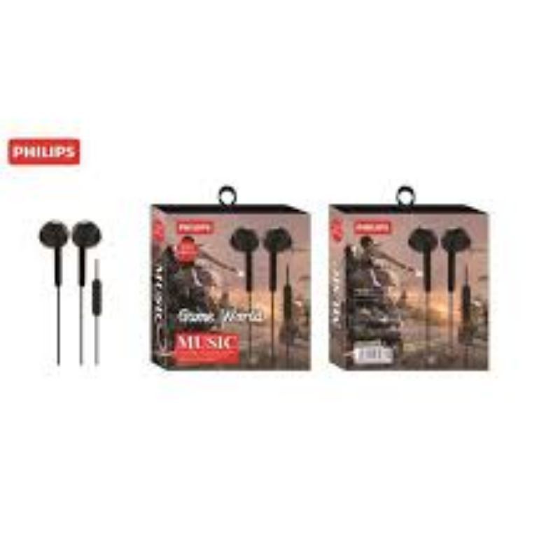 HF EARPHONE HANDSET PHILIPS PHP-61 GAME WORLD MUSIC