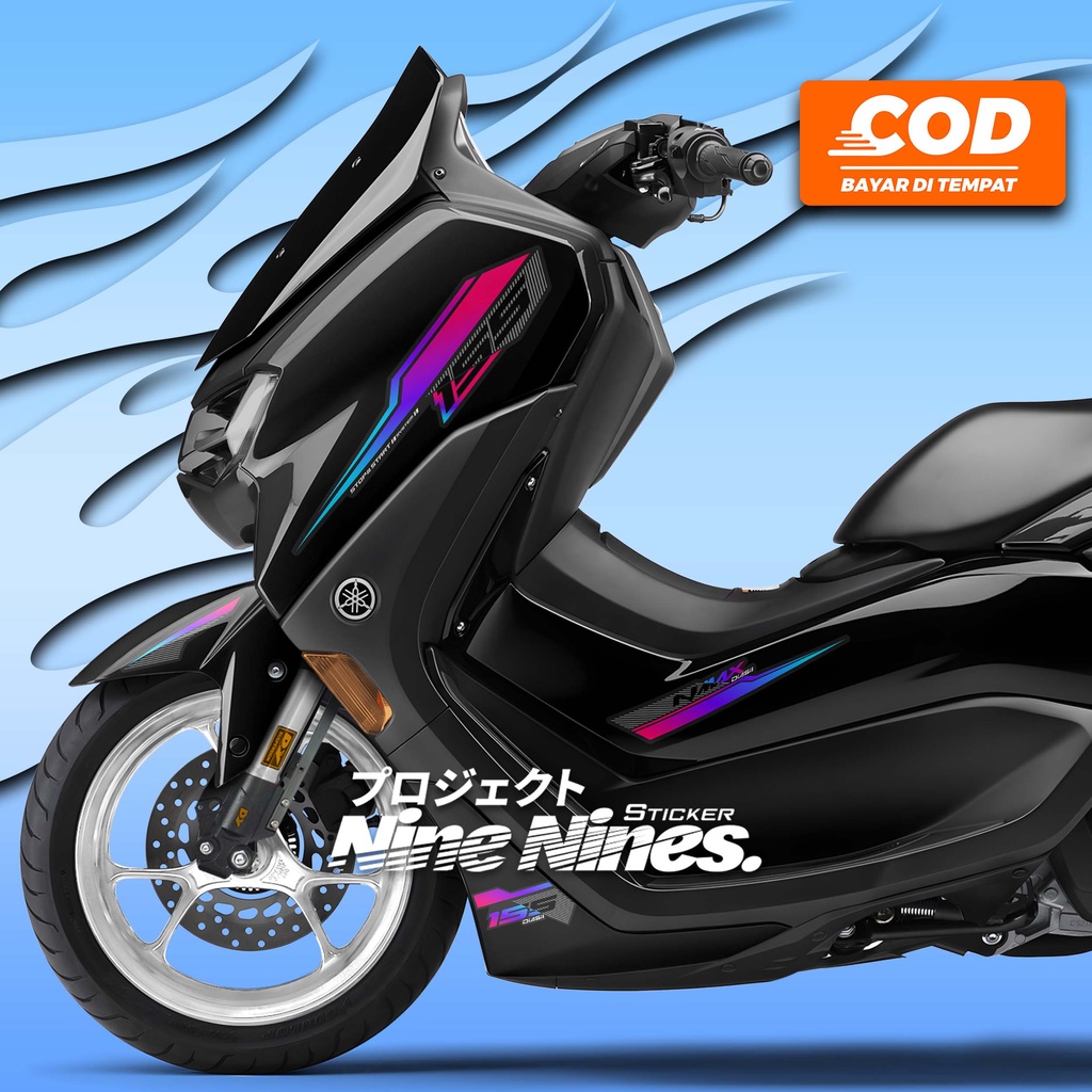 Striping Stiker Nmax 155 New Cutting Sticker Nmax 155 New - Aksesoris Motor Stiker Yamaha Nmax New S
