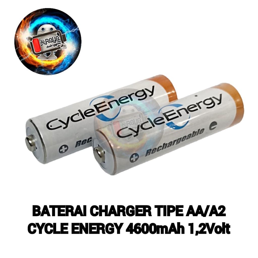 Batre Cas AA CycleEnergy Ni-MH 1.2volt - 4600mAh ISi 2pcs