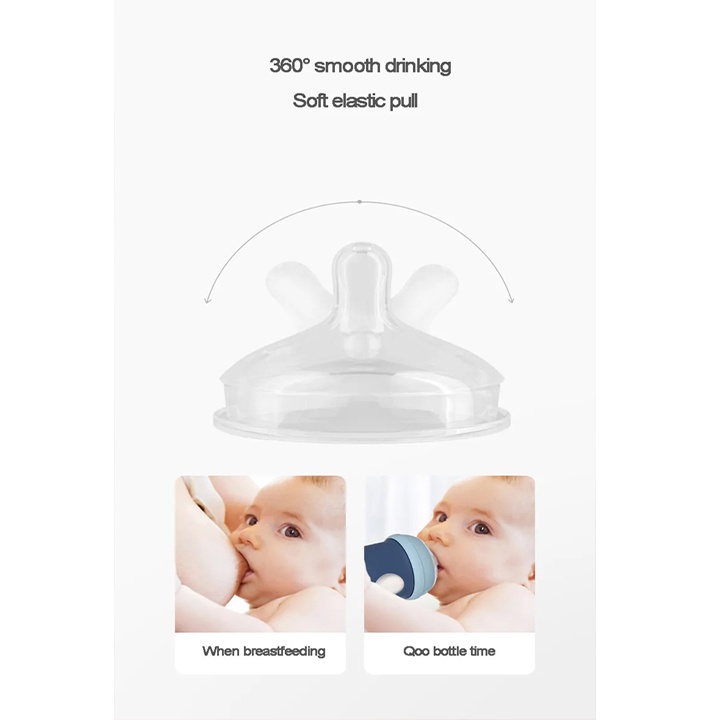 KUB COOL SILICONE BABY BOTTLE 240ML