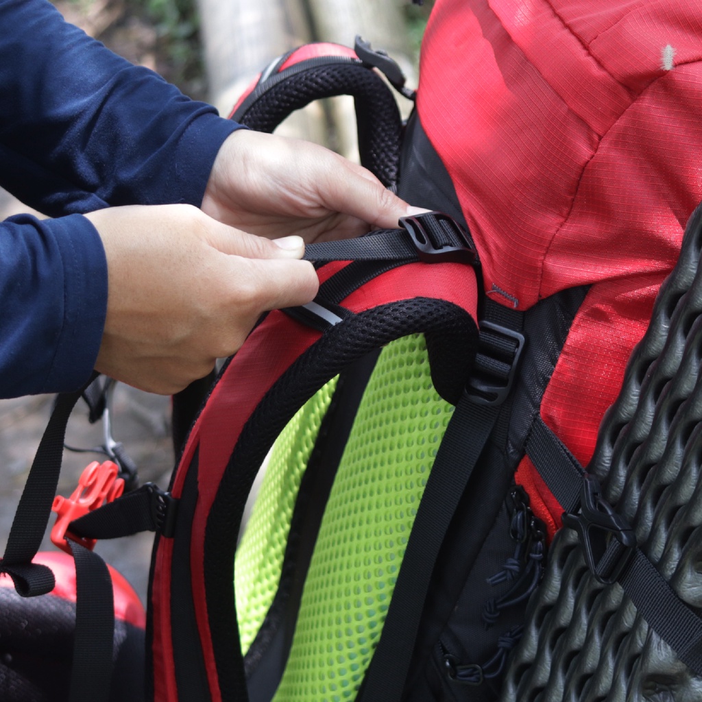 LEAFHOPPER GRACIER 52 Tas Gunung Carrier 52 L Pria dan Wanita Free Raincover