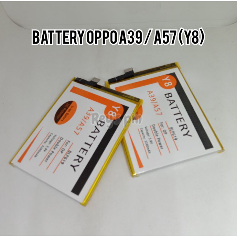 BATTERY OPPO A57 / A39 DOUBLE POWER (Y8)