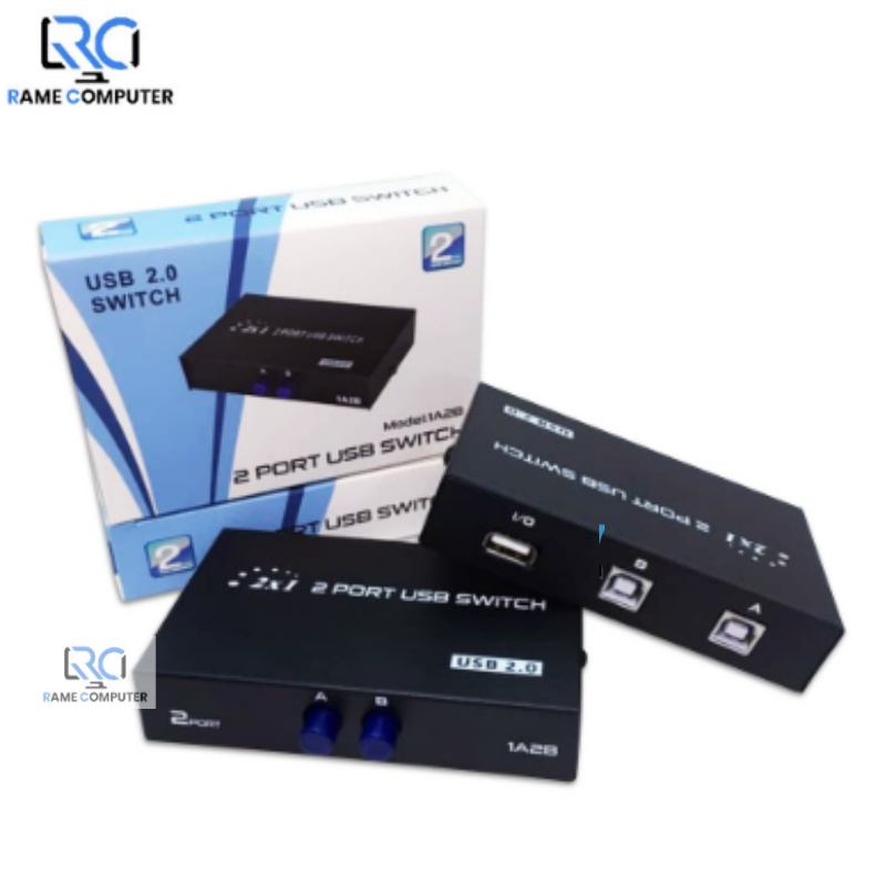 Manual Switch Usb 2.0 PRINTER 2 Port / usb switch 1-2