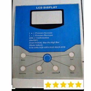 stiker setiker layar mesin nitrogen generator airtrack m one krisbow