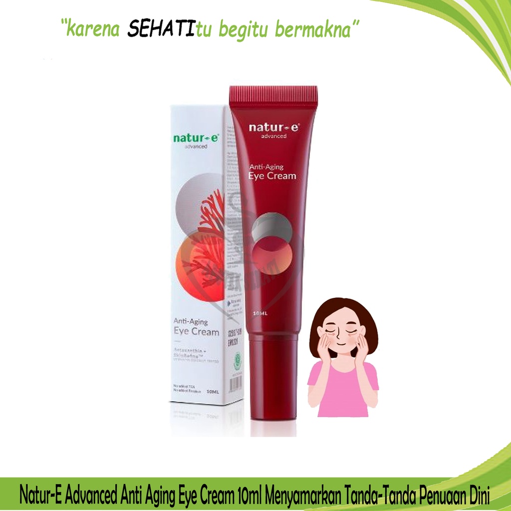 Natur-E Advanced Eye Cream Mencegah Penuaan Dini Antiaging