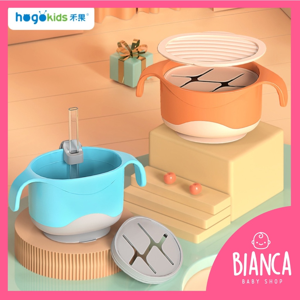 BIANCA - HK Gelas Training Cup Tempat Snack Suction Multifungsi 3 in 1