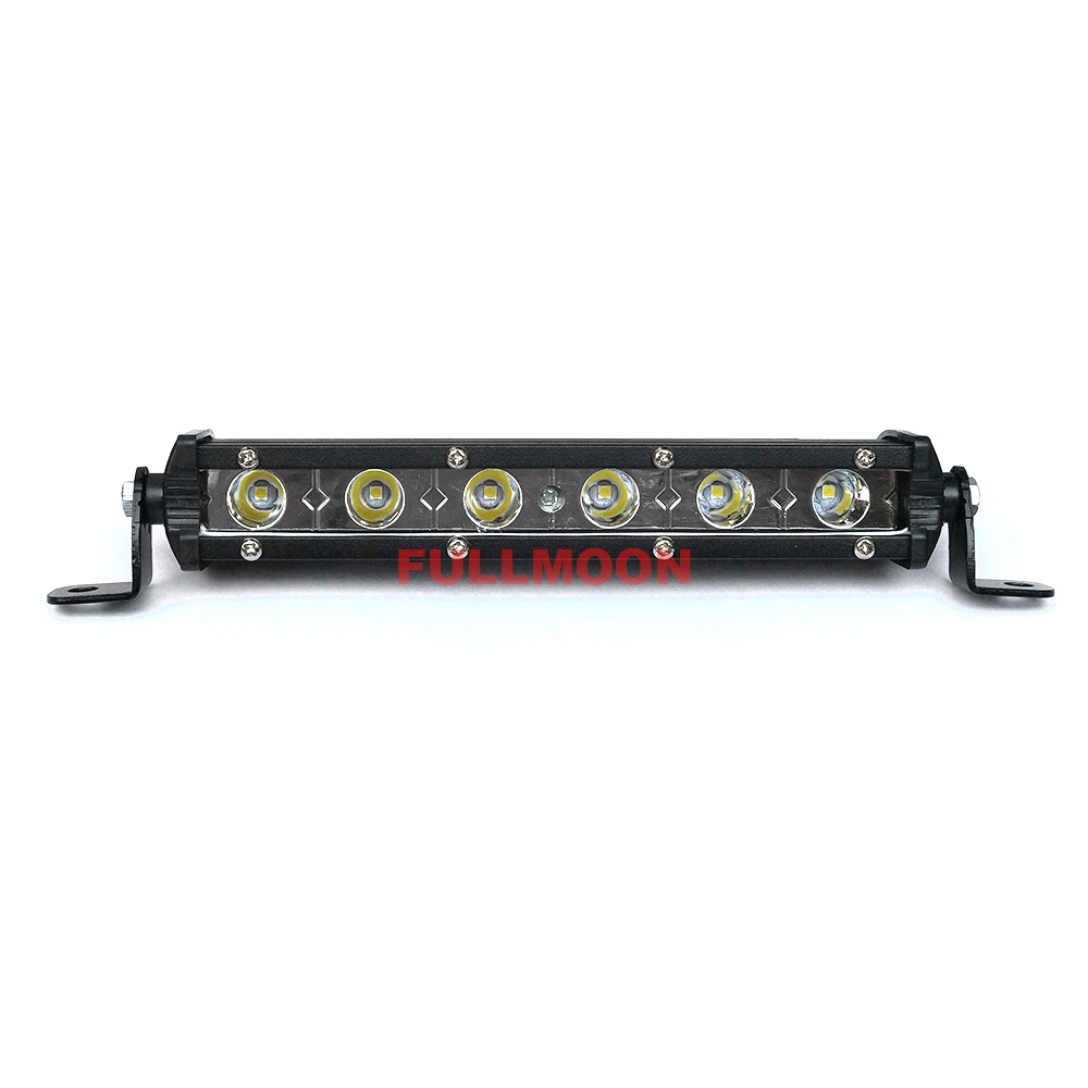 Lampu sorot ledbar cree 6 mata mode diam dan kedip