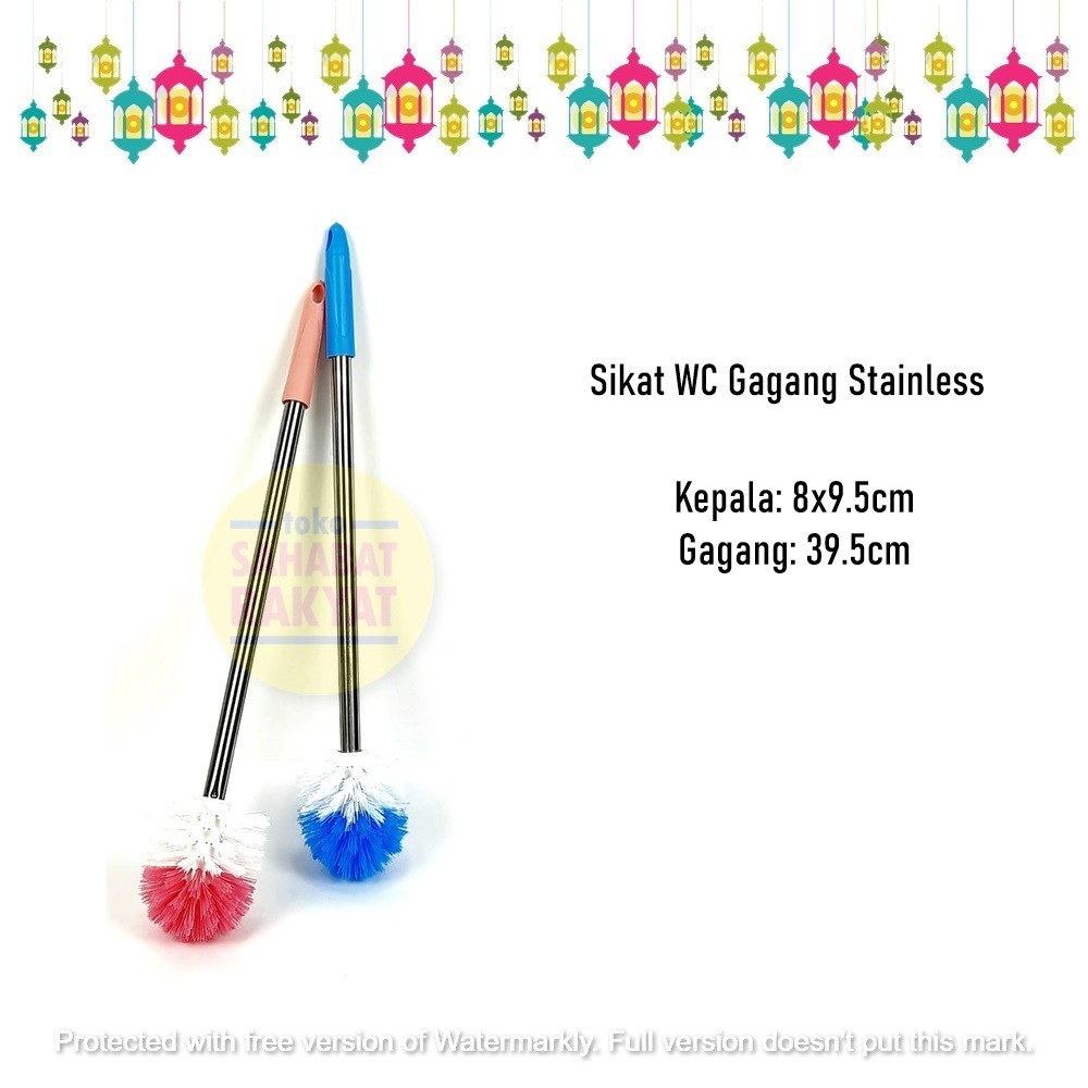 RML761J Sikat WC Gagang Stainless