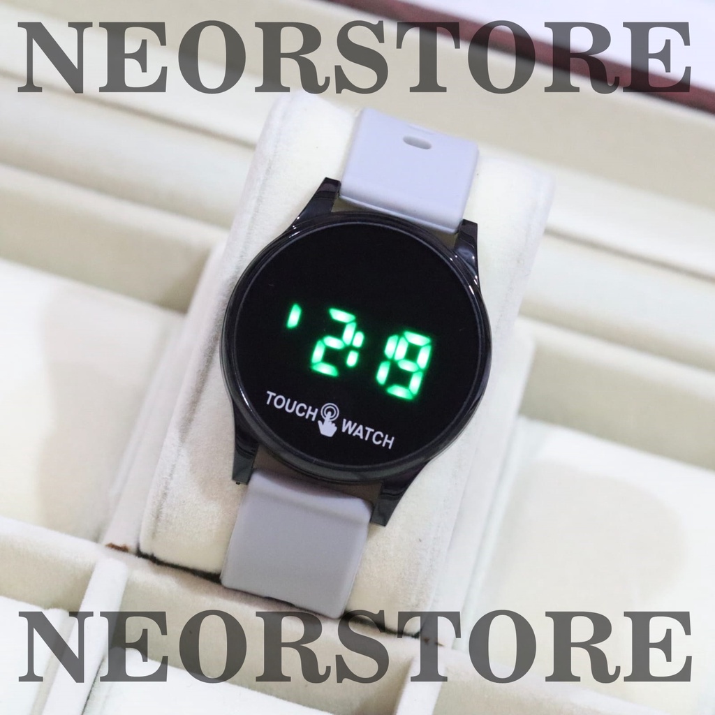 [ BISA COD ] Jam Tangan Pria / Wanita LED Strap Rubber