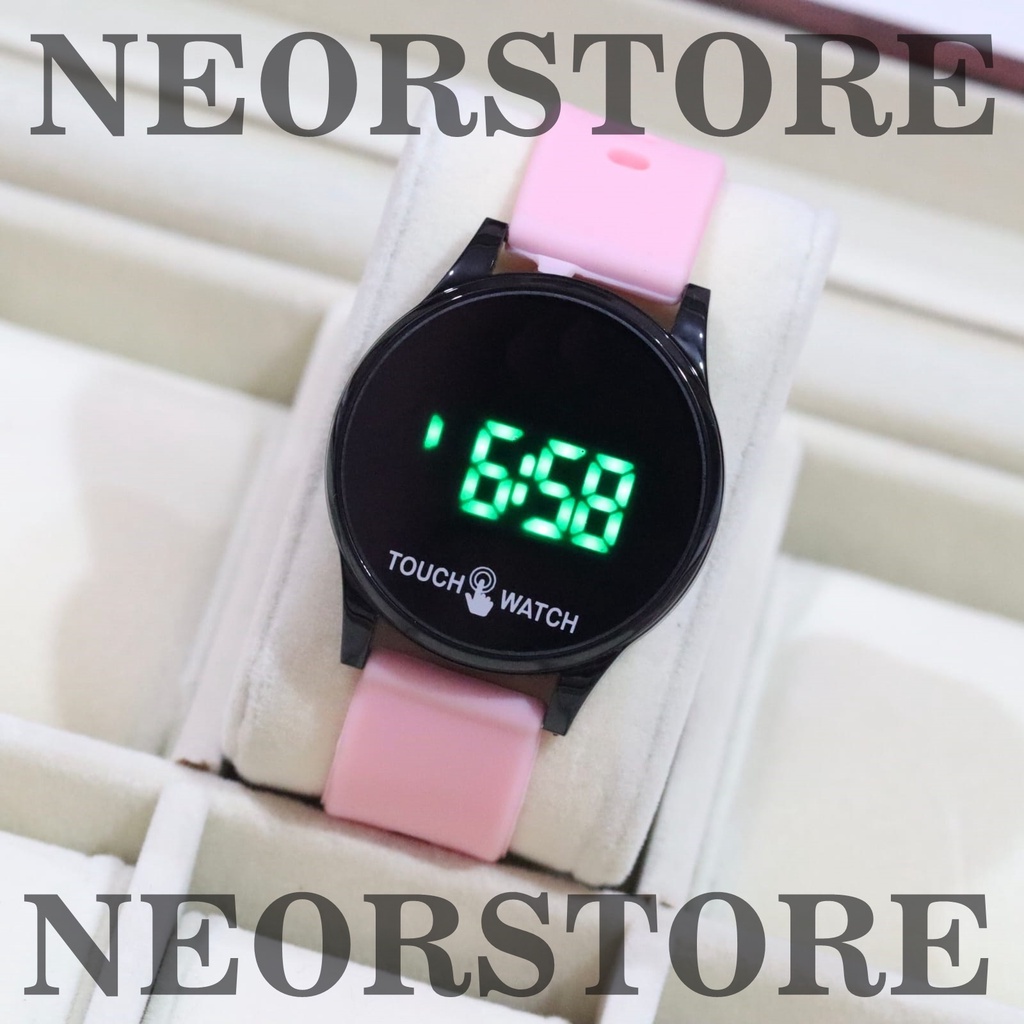 [ BISA COD ] Jam Tangan Pria / Wanita LED Strap Rubber