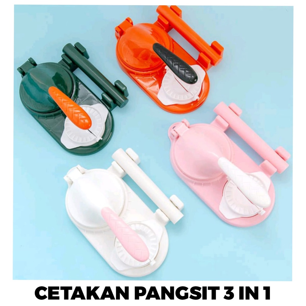 Cetakan Press Adonan Pangsit 3in1 / Cetakan Pastel 3in1 / Cetakan Pangsit 3in1 / Cetakan Adonan Pangsit