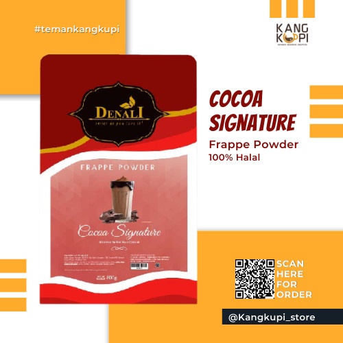 

Ready-Stock Denali Powder Cocoa Signature (Coklat)