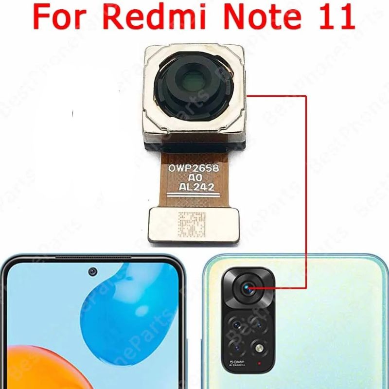 BACK CAMERA / KAMERA BELAKANG UTAMA XIAOMI REDMI NOTE 11 - REDMI 10 (50MP)
