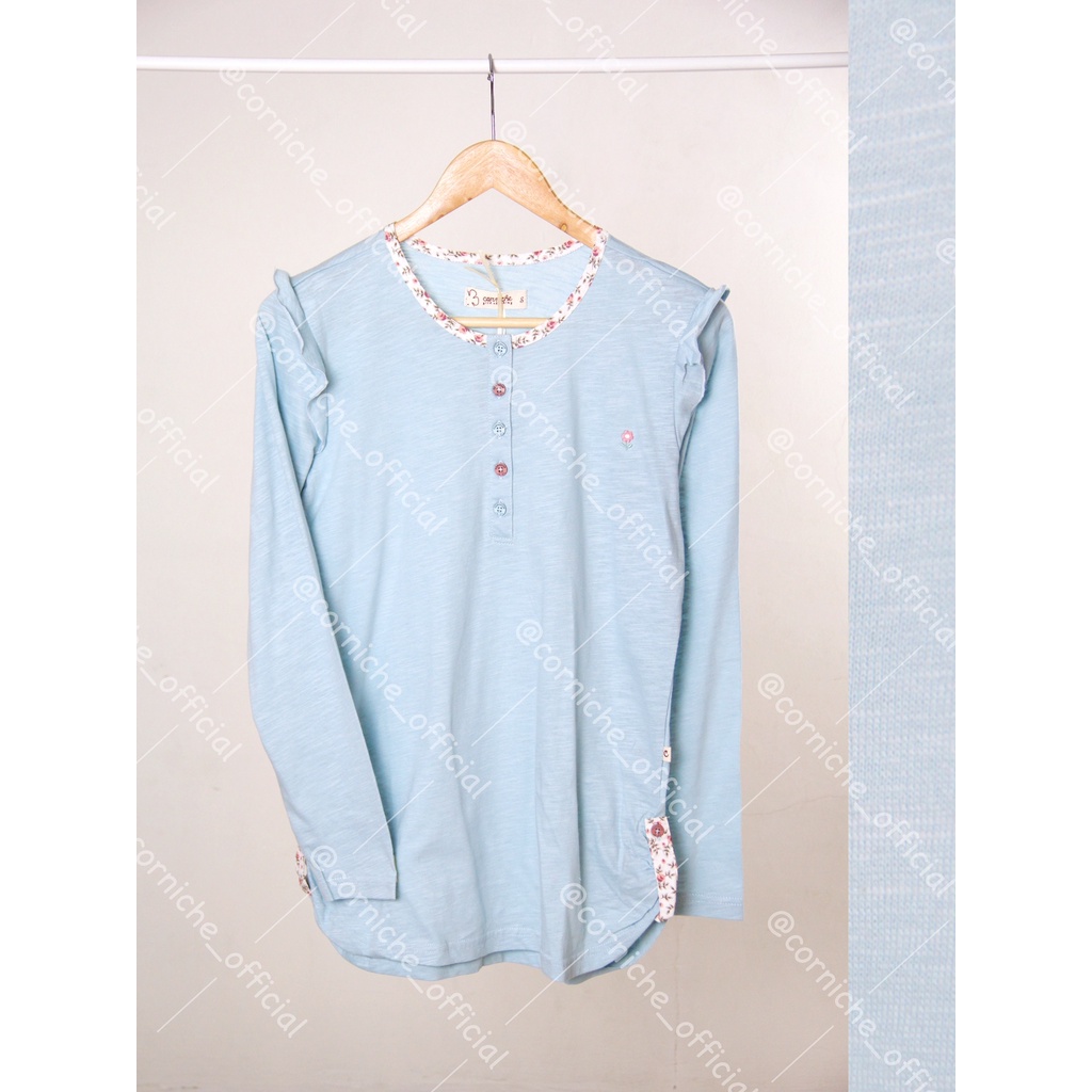 Corniche Wanda Tee Light Blue - TK231558