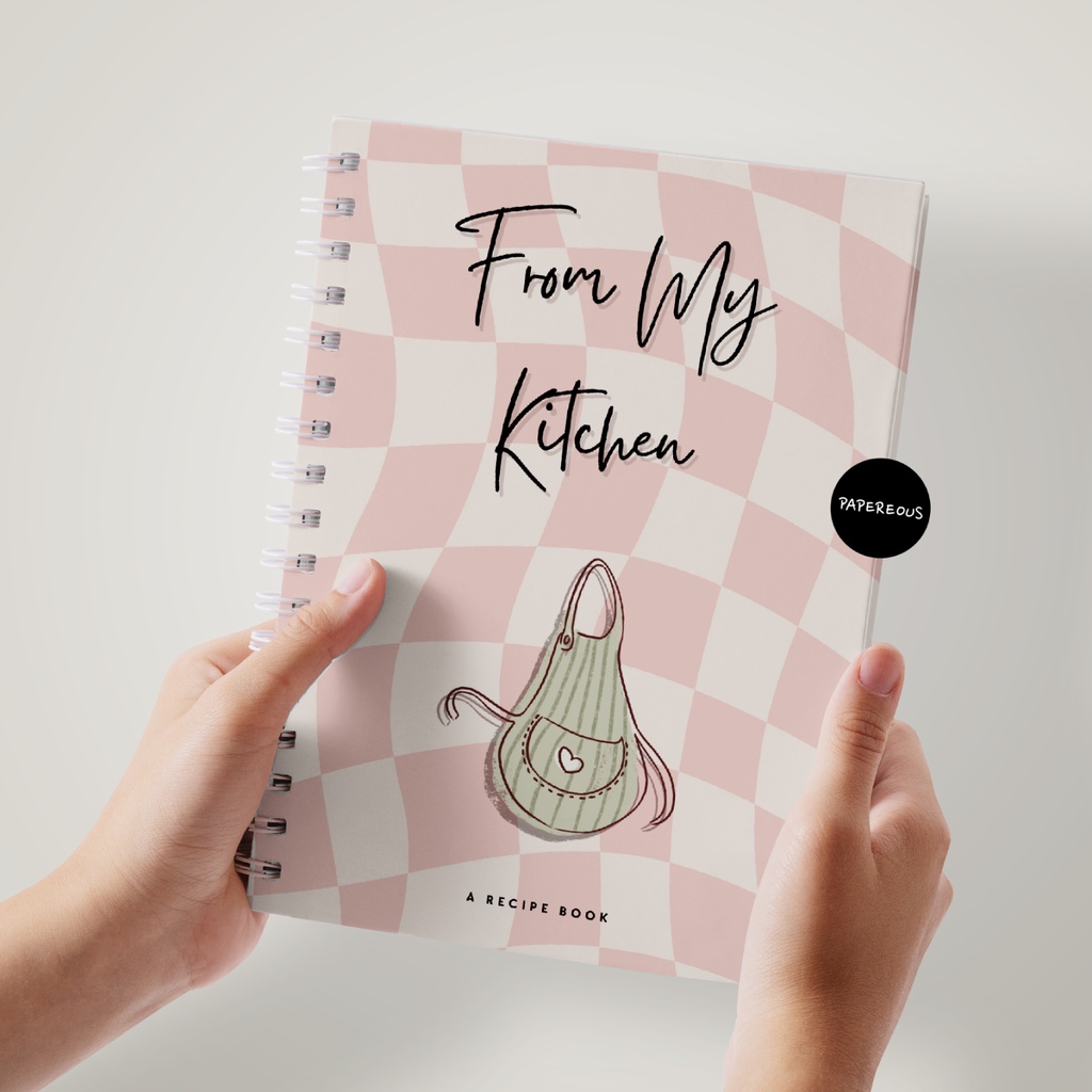 

RECIPE BOOK / COOKING BOOK / RECIPE JOURNAL - FROM MY KITCHEN