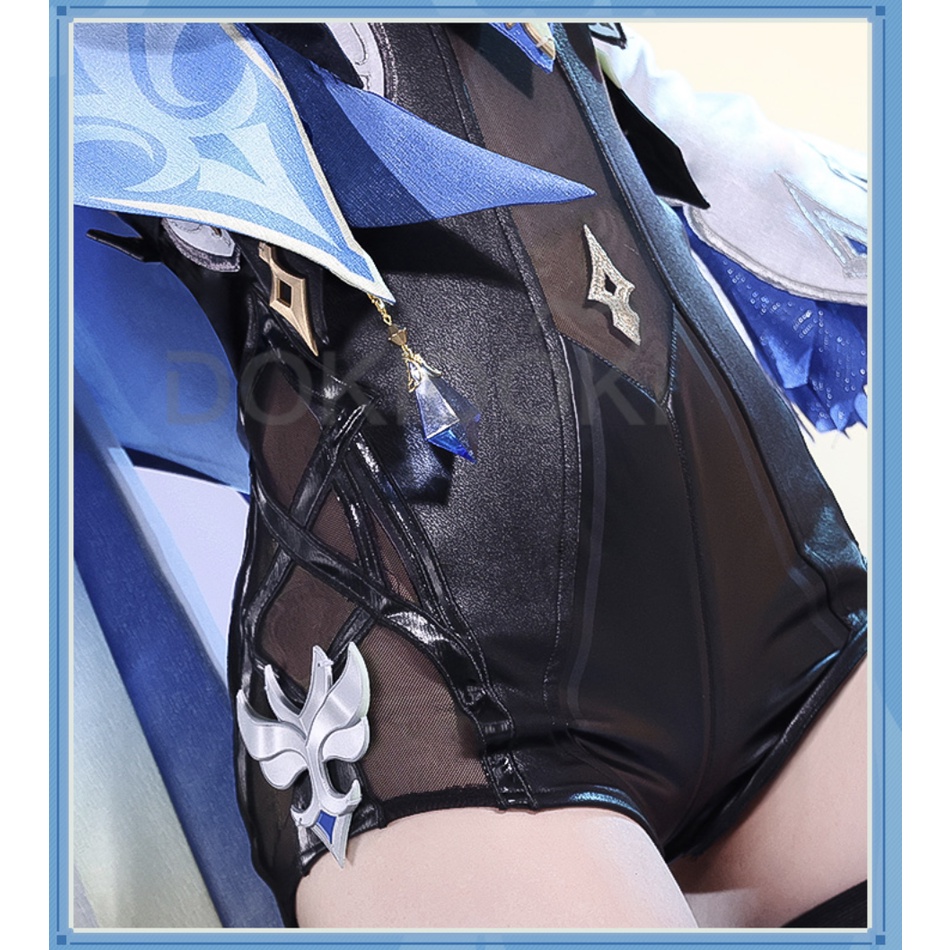 Game Genshin Impact Cosplay Costume Eula Costume Game Genshin Impact Cosplay Halloween
