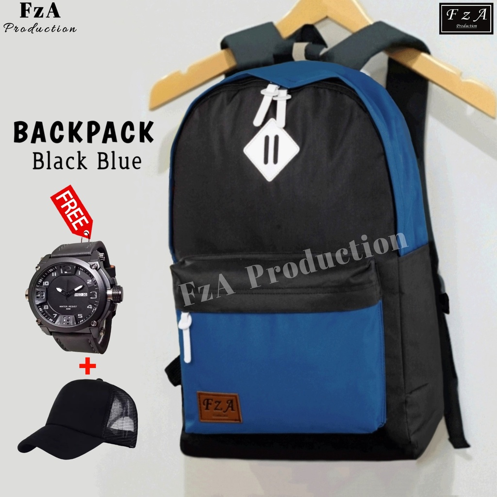 FzA Official - Tas Ransel Distro Original Casual pria Wanita / Tas Ransel Laptop / Backpack Sekolah Kuliah Distro Original Tas Punggung Laptop - BBLQT