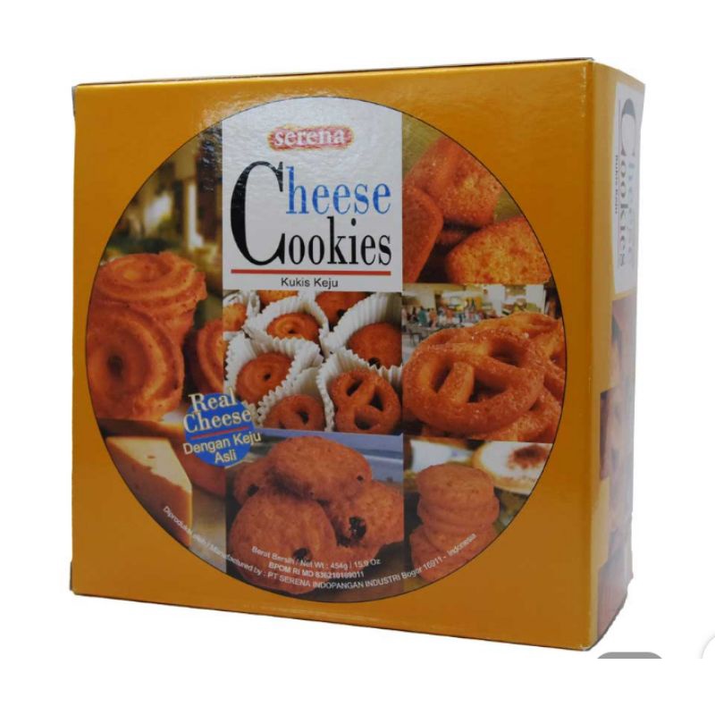 

serenna cheese cookies kukis keju 454g