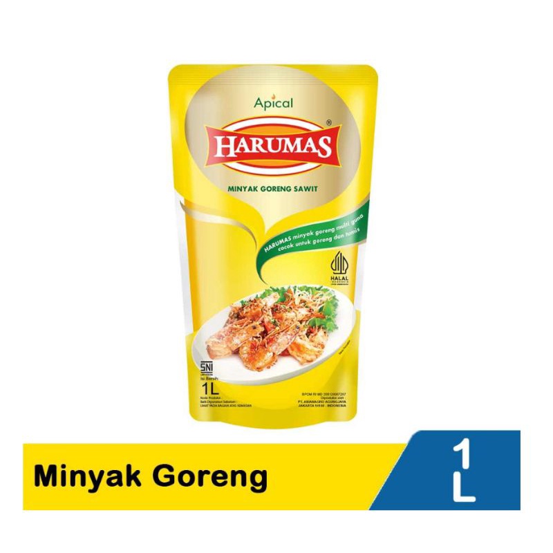 

harumas minyak goreng 1ltr