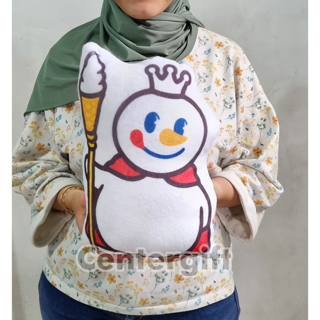 Bantal Karakter Mixue Boneka Maskot Mixue