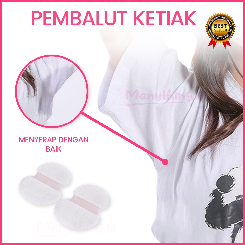 [Checkout Rp1000]Pembalut Ketiak - Deodorant Anti Bau - Anti Ketiak Basah / Armpit Pad anti burket serap keringat