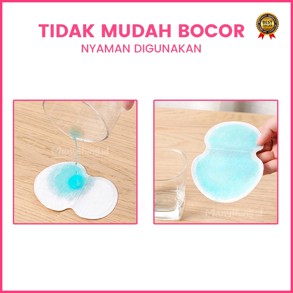 [Checkout Rp1000]Pembalut Ketiak - Deodorant Anti Bau - Anti Ketiak Basah / Armpit Pad anti burket serap keringat