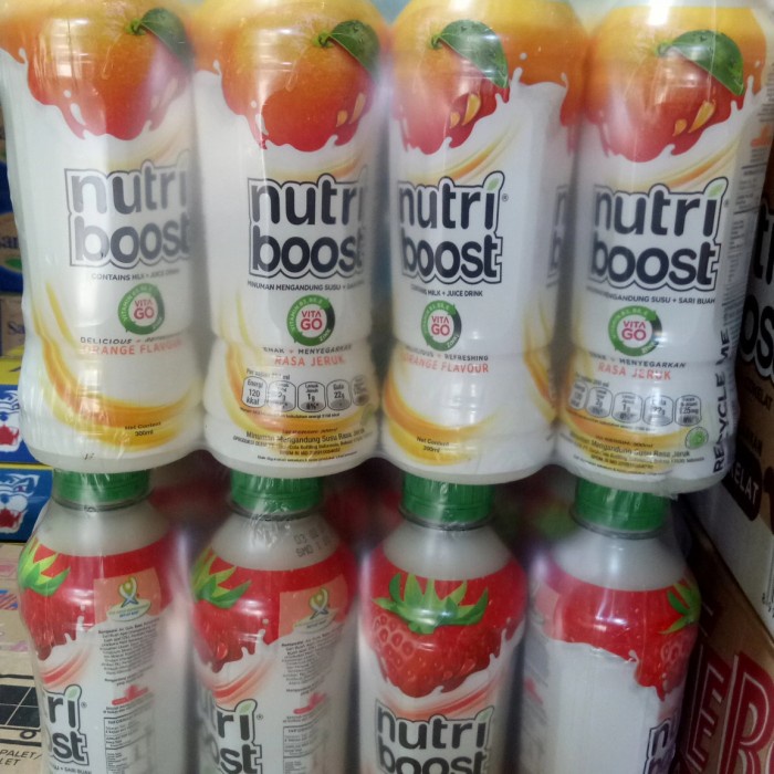 

MINUMAN NUTRI BOOST RASA STROBERI DAN JERUK ISI 12BTL/PACK