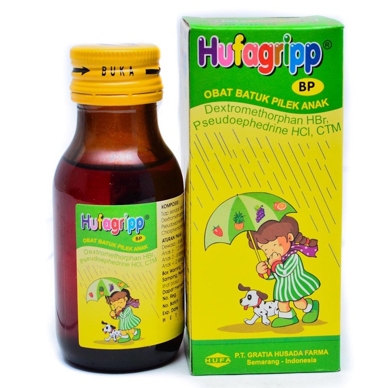 Hufagrip Batuk Pilek (BP) 60 Ml