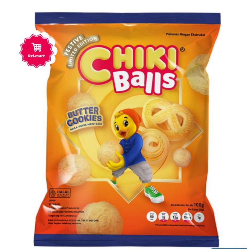 

chiki balls butter cookies 100gr