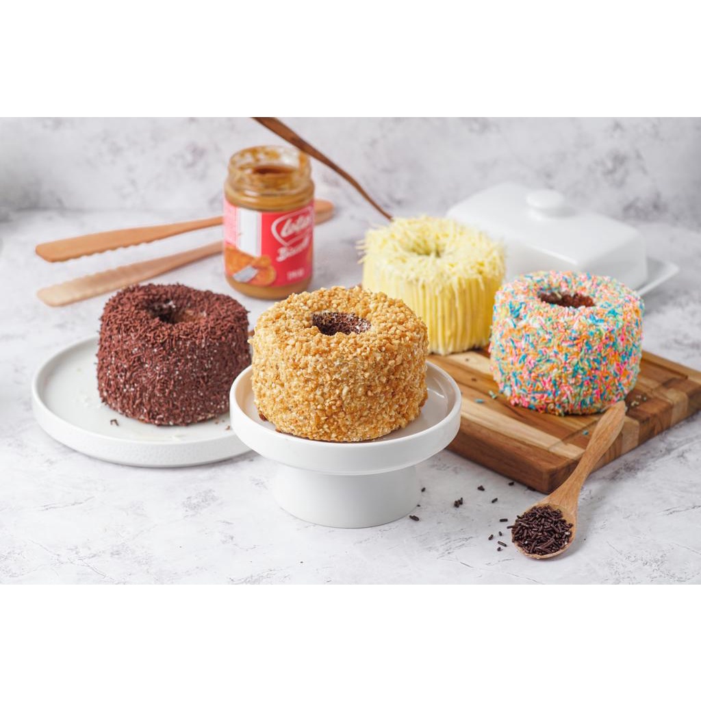 

Gluten Free Mini Choco Chiffon Cake