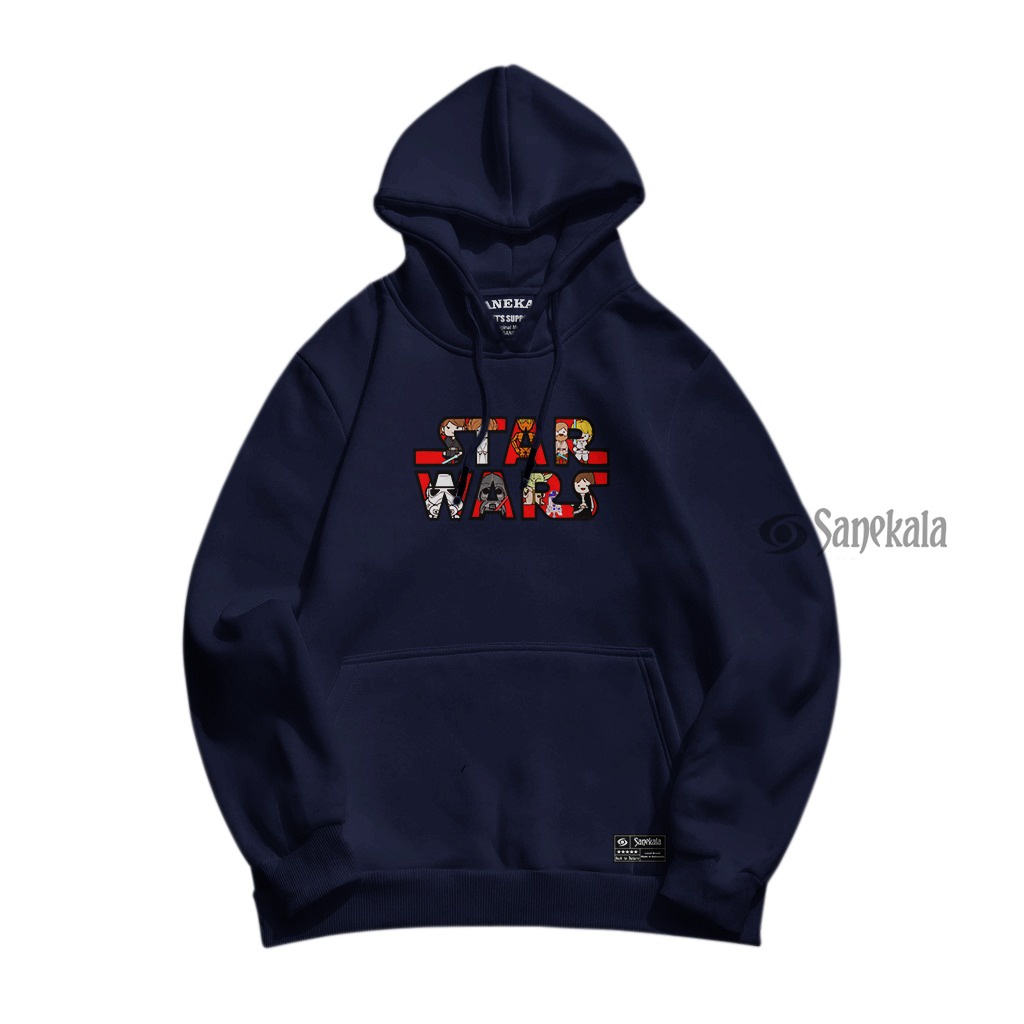 SNKL  Sweater Hoodie jumper Premium STAR WARS Series Pria Dan Wanita Unisex Size M - XXL