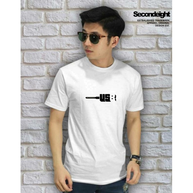 KAOS PRIA ORIGINAL SECOND EIGHT - BAJU DISTRO - KAOS DISTRO - BAJU PRIA -  KAOS SANTAI - BAJU LENGAN PENDEK - KAOS LENGAN PENDEK ARTIKEL 1