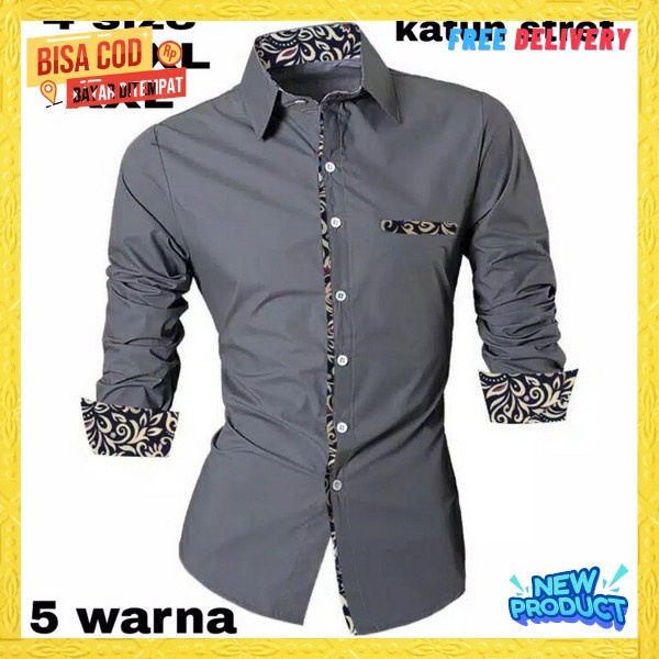 Outfit Pria Lebaran 2023 Pskaian Cwok Slimfit Kekinian Kwmeja Remaja Simple Cowo Kekinian Fashion Fo