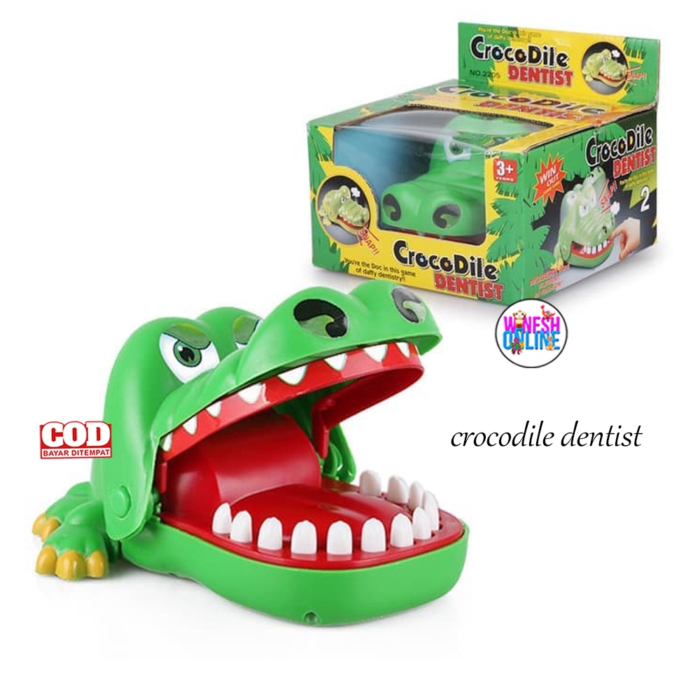 Mainan Crocodile Dentist / Buaya Gigit