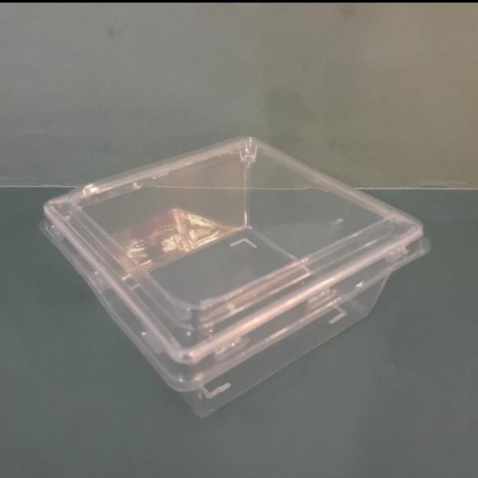 cusss order] Gelas Cup Puding Bening Kotak 200ml | Jelly Cup CH 8585 | Wadah Puding