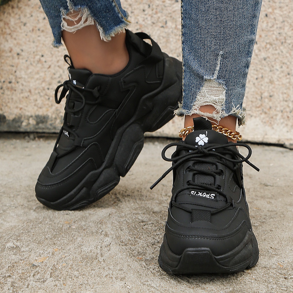 Favorite &quot; FREE BOX&quot; Sepatu Wanita Sneakers Korea Import 9166