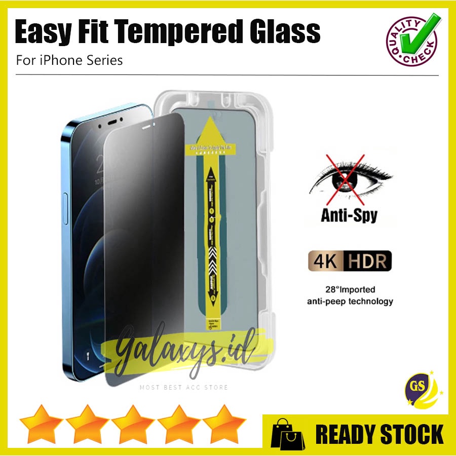 Easy Fit Anti Gores Superfit iPhone Tempered Glass Ceramic spy Cermic clear matte 7 8 X XR Xs Max 11 12 13 14 Pro Max Easy Install Tempered Glass Anti Spy