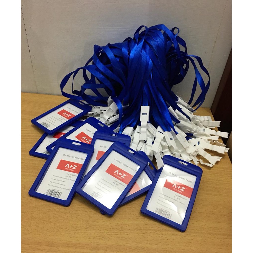 

ID CARD + TALI/ ID CARD SATU SET MERAH DAN BIRU
