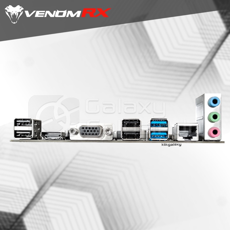 VenomRX H61 Intel LGA1155 DDR3 M.2 NVME Motherboard