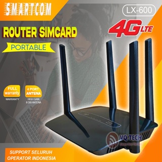 VQ - Wifi Wireless Router 4G LTE CPE Smartcom LX600 300Mbps support SIM CARD Modem Wifi Hotspot
