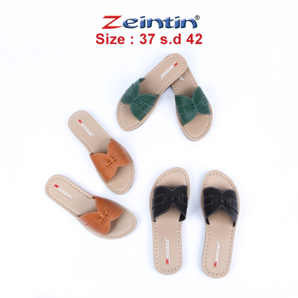 Zeintin - Sandal Wanita Sendal Teplek Wanita Fashion Wanita Sendal Selop ZEINTIN KK