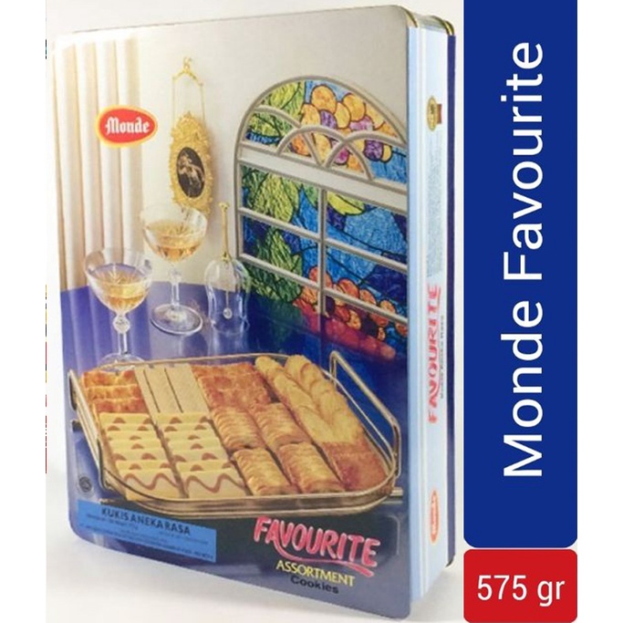 

Monde Favourite Assortment Cookies biskuit favorit 575g 575 gram